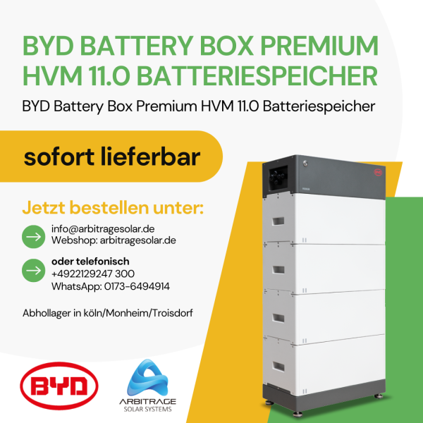 BYD HVM 11.0 Battery-Box Premium