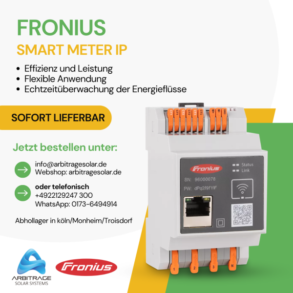 Fronius Smart Meter IP