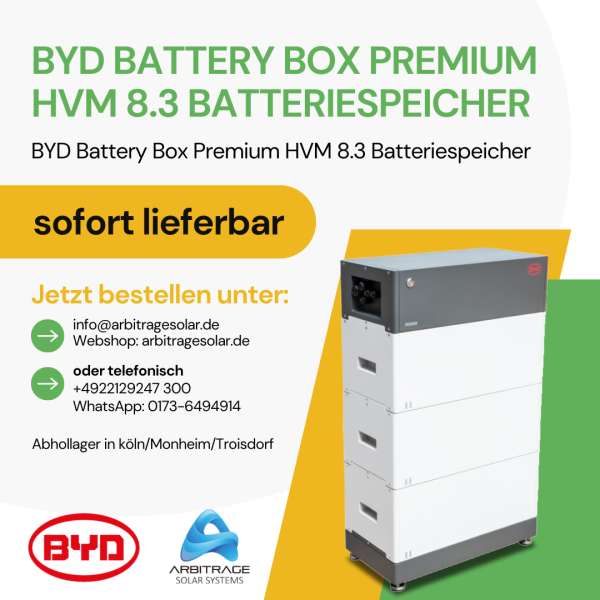 BYD HVM 8.3 Battery-Box Premium